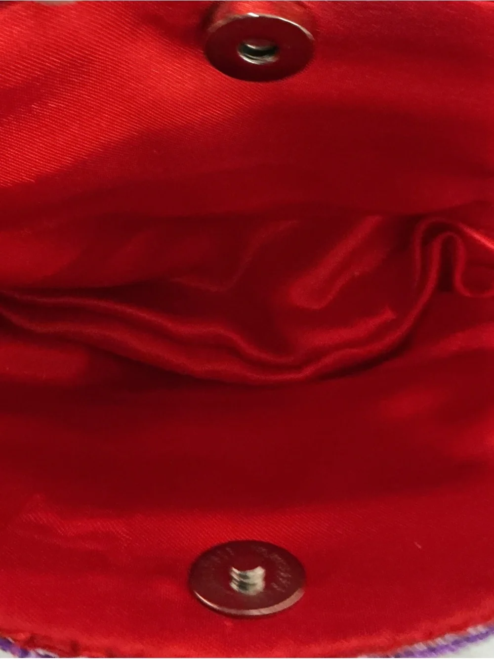 RED HAT SOCIETY Beaded Shoulder Bag